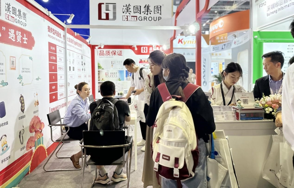 上海慕尼黑电子展，沐辰半导体优势元器件现货引围观